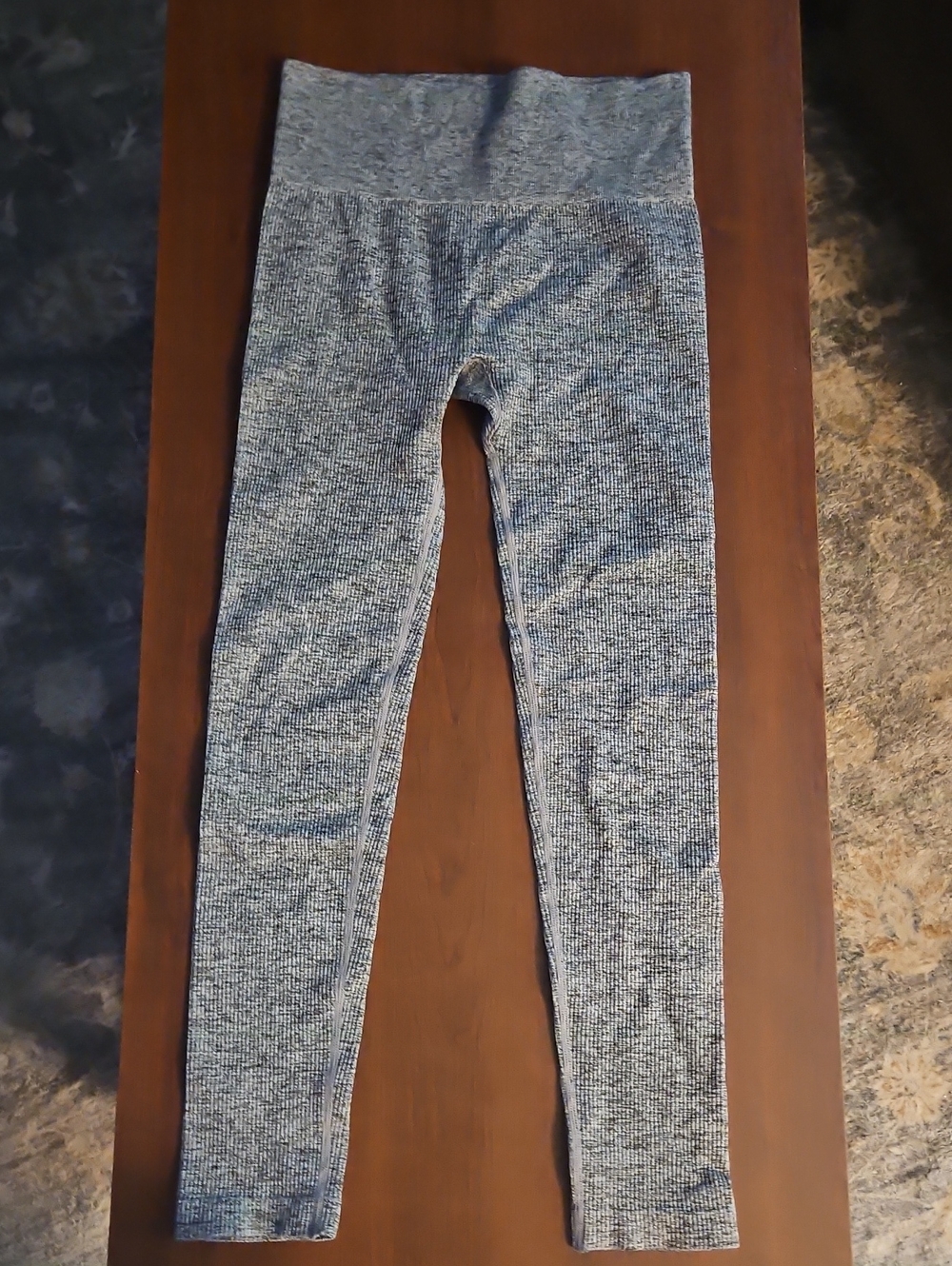 Colsie Gray Ribbed Leggings